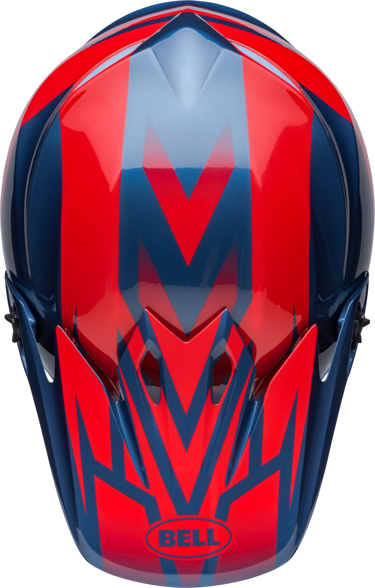 BELL MX-9 MIPS DISRUPT TRUE BLUE/RED HELMET