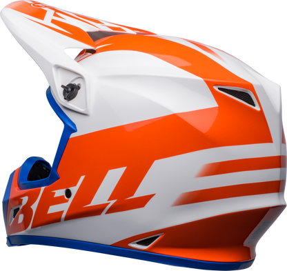 BELL MX-9 MIPS DISRUPT WHITE/ORANGE HELMET