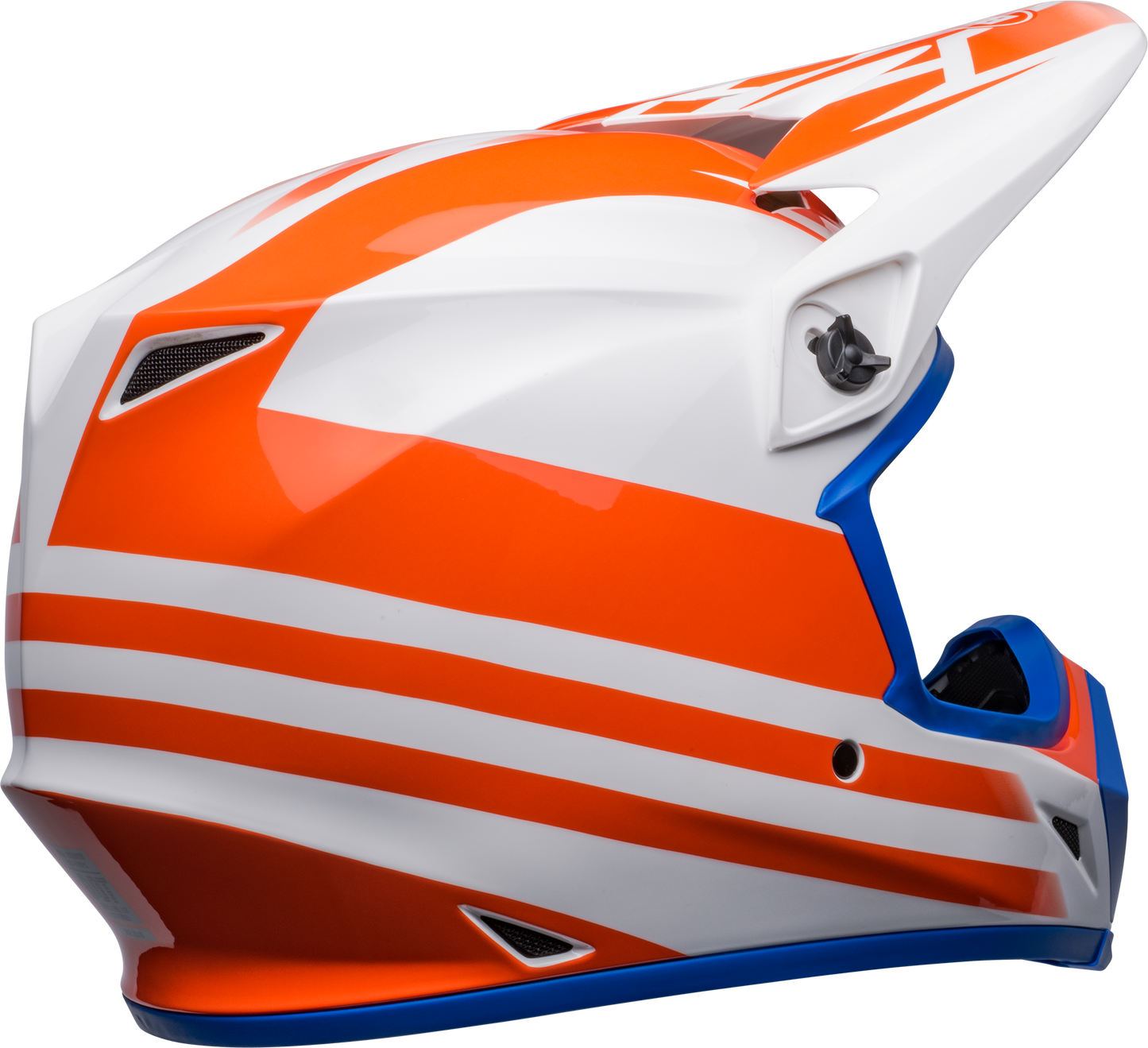 BELL MX-9 MIPS DISRUPT WHITE/ORANGE HELMET