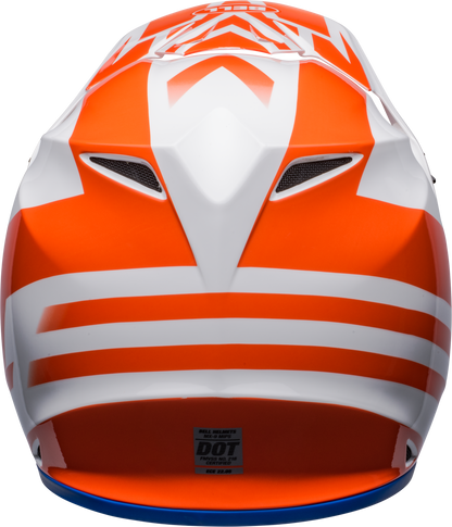 BELL MX-9 MIPS DISRUPT WHITE/ORANGE HELMET