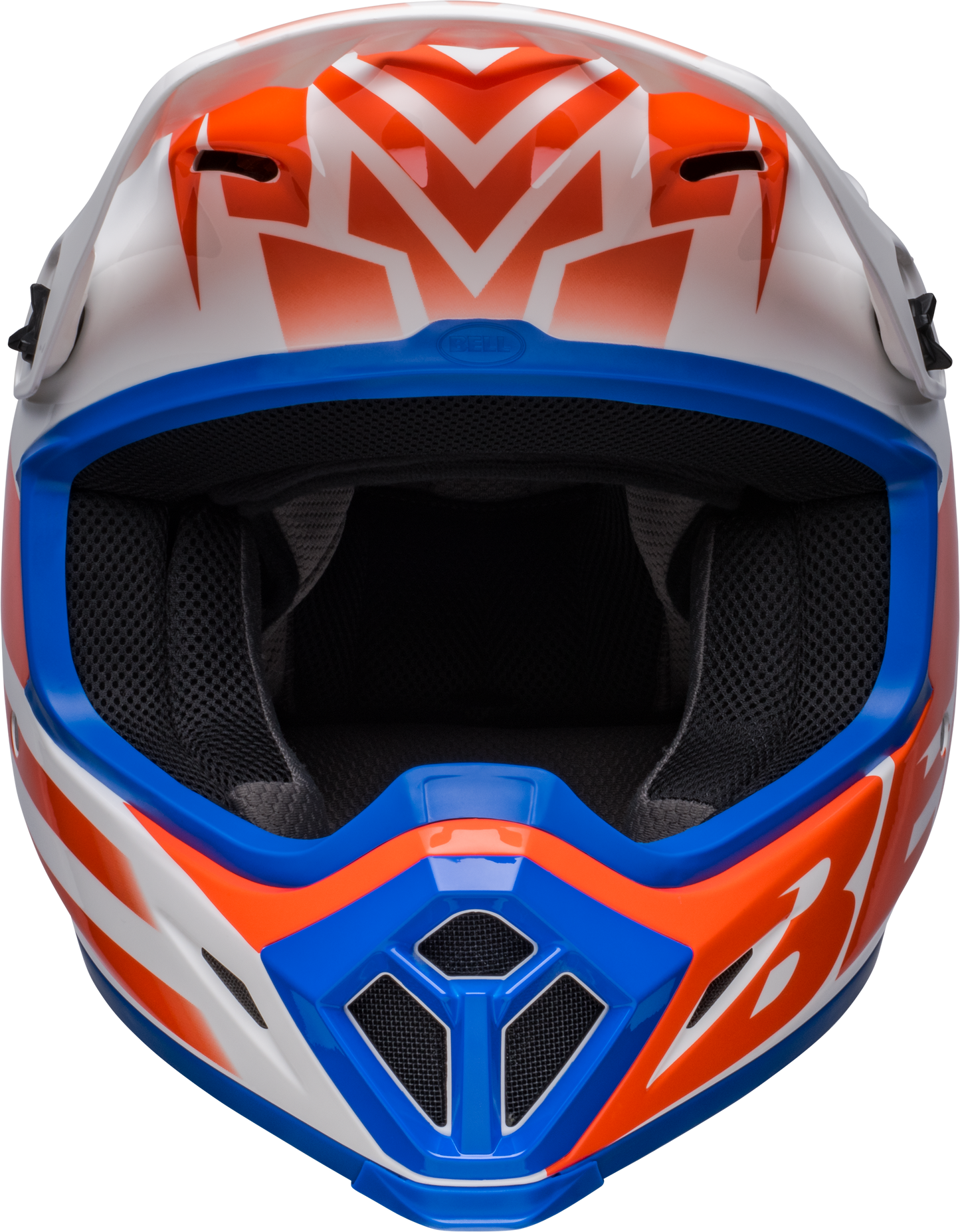 BELL MX-9 MIPS DISRUPT WHITE/ORANGE HELMET