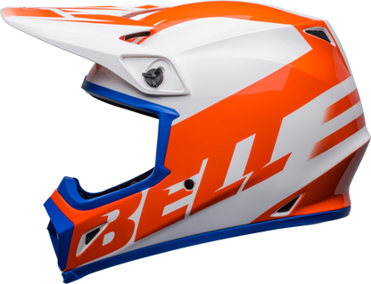 BELL MX-9 MIPS DISRUPT WHITE/ORANGE HELMET