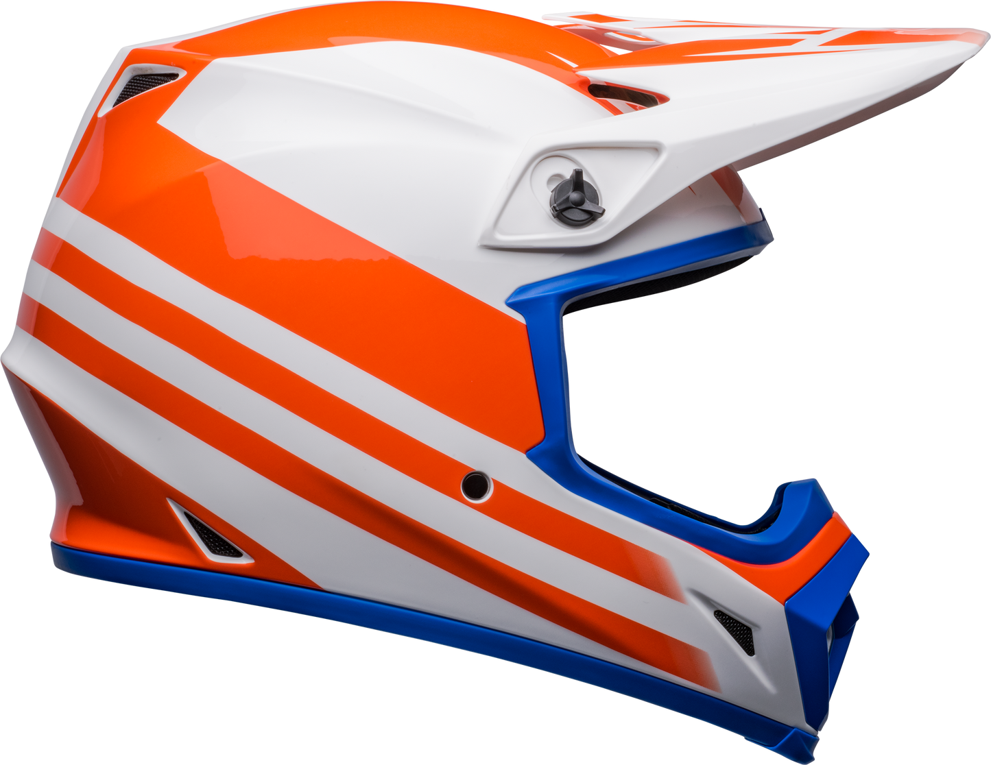 BELL MX-9 MIPS DISRUPT WHITE/ORANGE HELMET