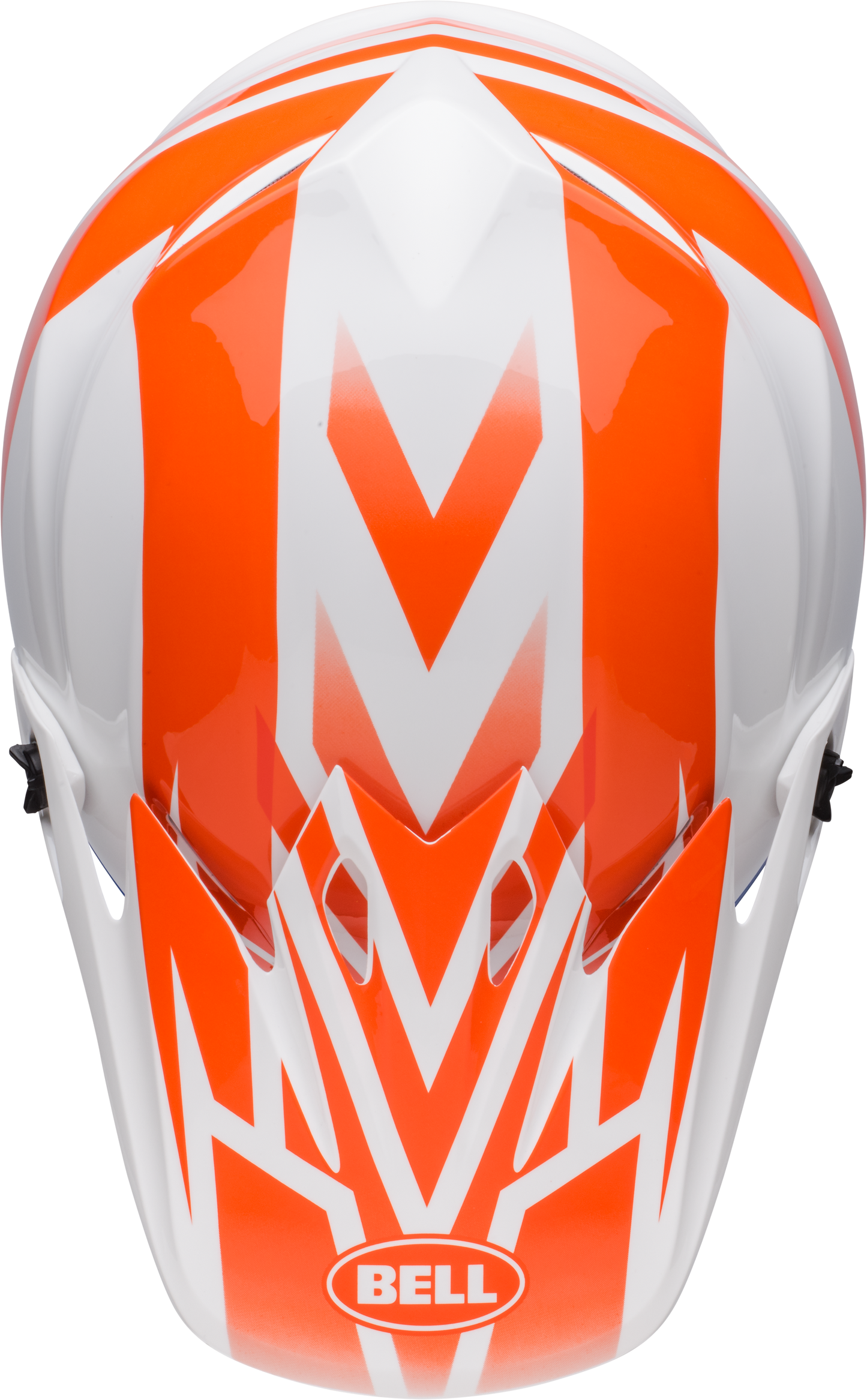 BELL MX-9 MIPS DISRUPT WHITE/ORANGE HELMET