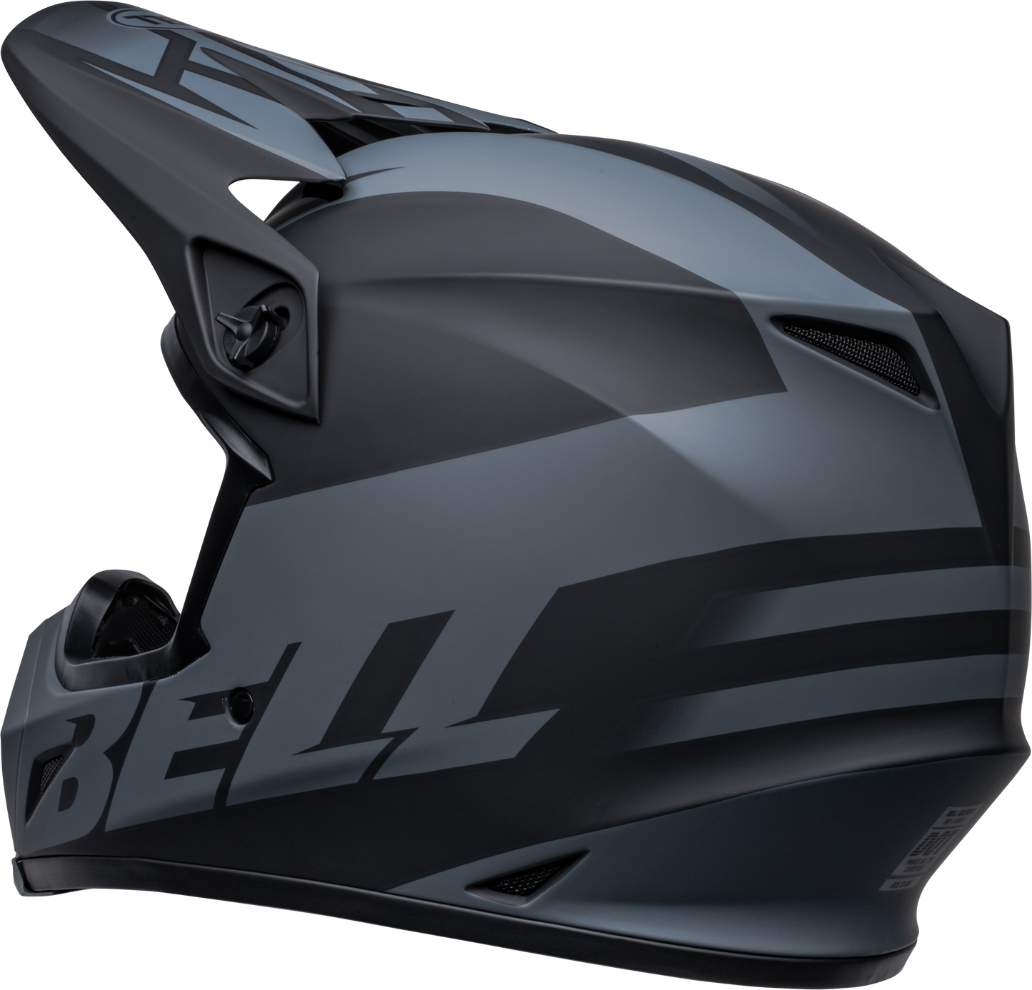 BELL 2024 MX-9 MIPS DISRUPT MATTE BLACK/CHARCOAL HELMET