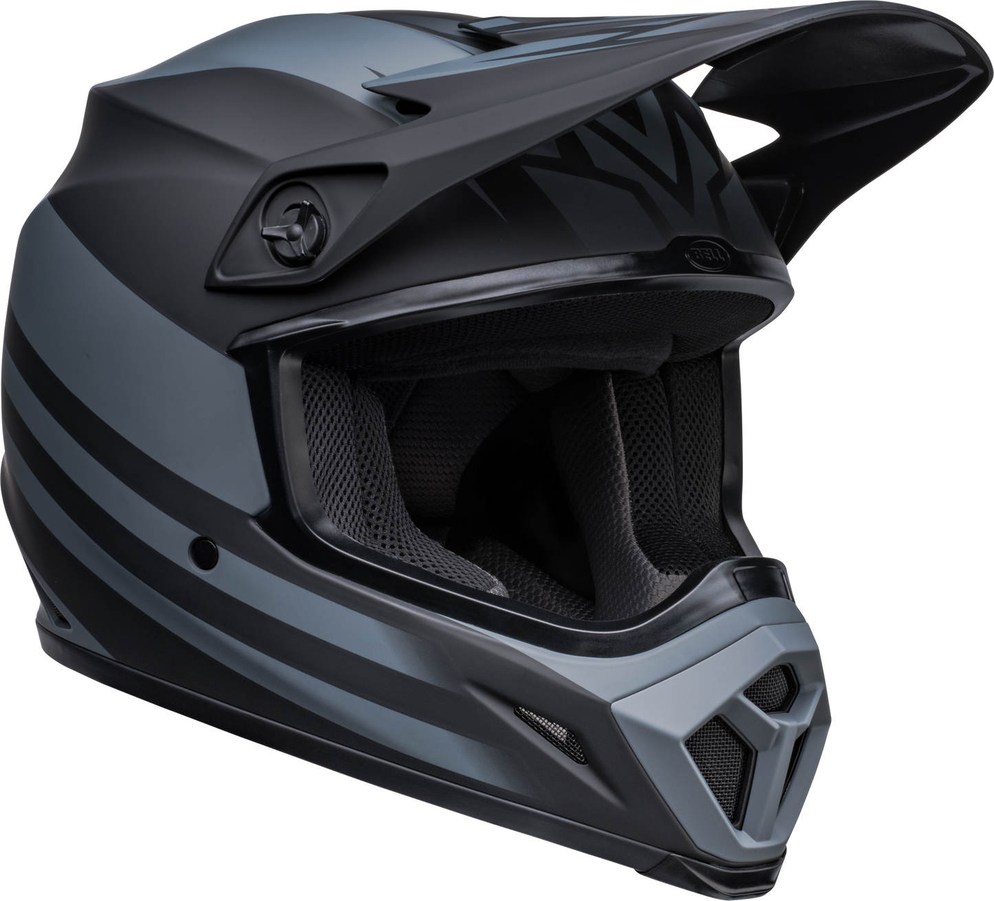 BELL 2024 MX-9 MIPS DISRUPT MATTE BLACK/CHARCOAL HELMET