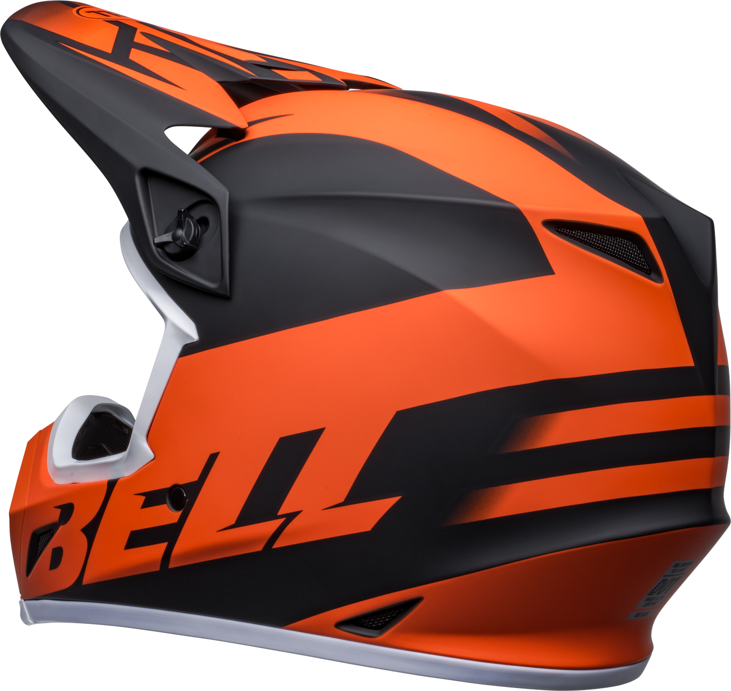 BELL 2024 MX-9 MIPS DISRUPT MATTE BLACK/ORANGE HELMET