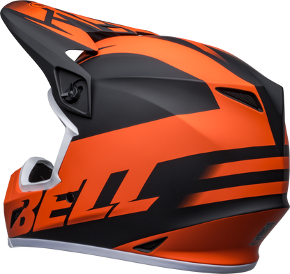 BELL 2024 MX-9 MIPS DISRUPT MATTE BLACK/ORANGE HELMET