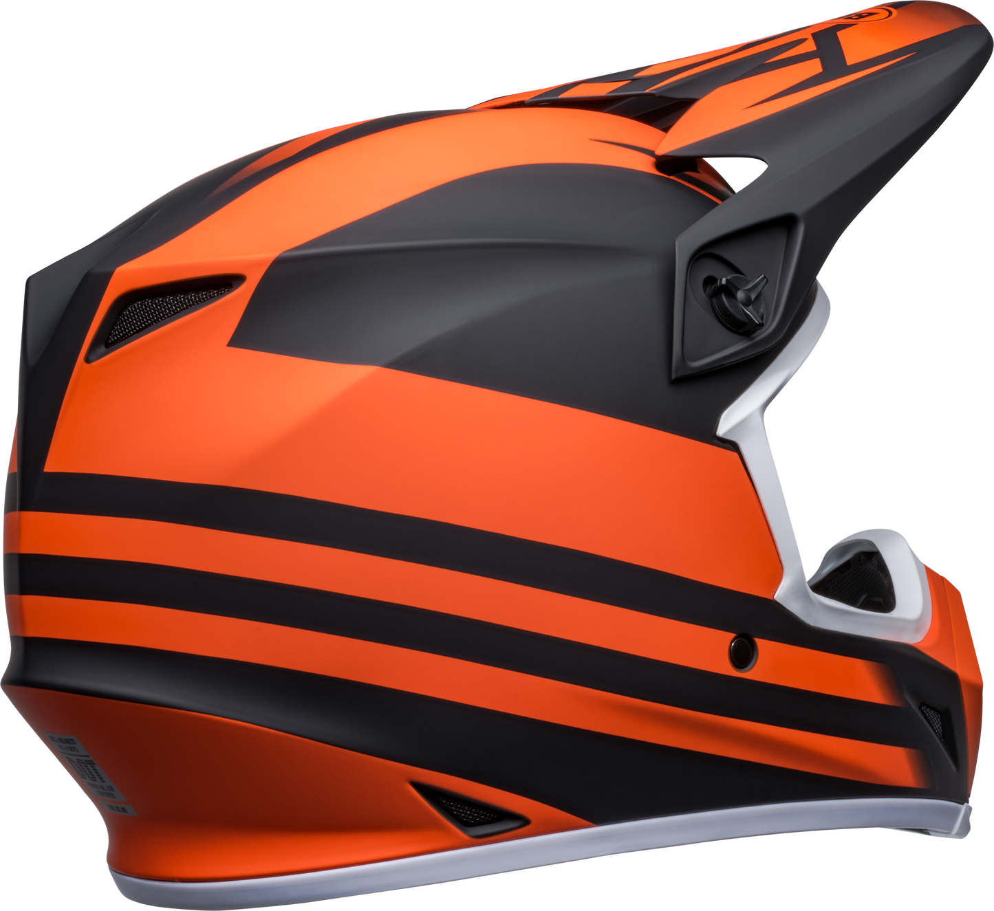 BELL 2024 MX-9 MIPS DISRUPT MATTE BLACK/ORANGE HELMET