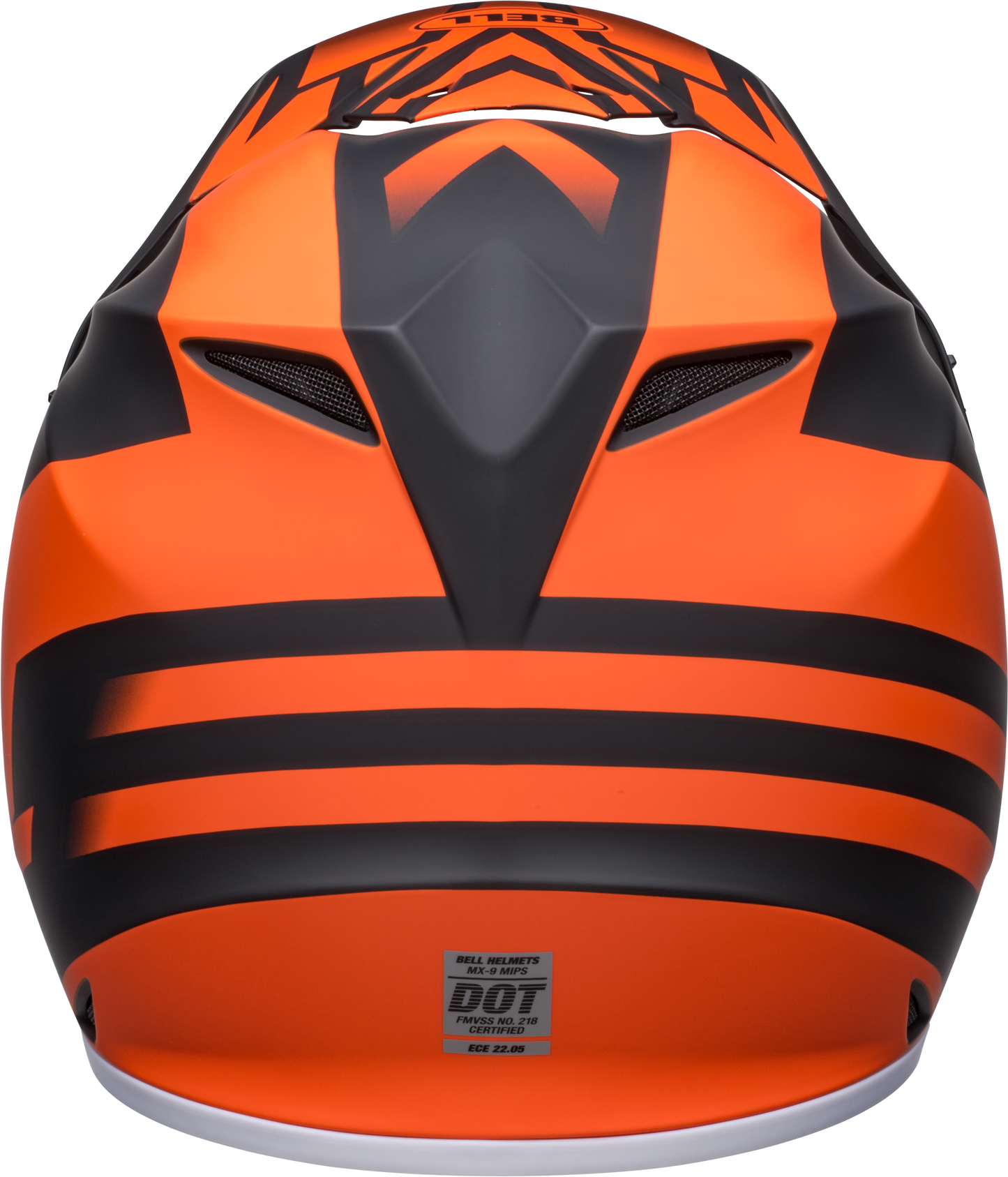 BELL 2024 MX-9 MIPS DISRUPT MATTE BLACK/ORANGE HELMET