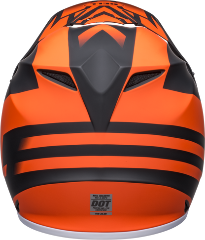 BELL 2024 MX-9 MIPS DISRUPT MATTE BLACK/ORANGE HELMET