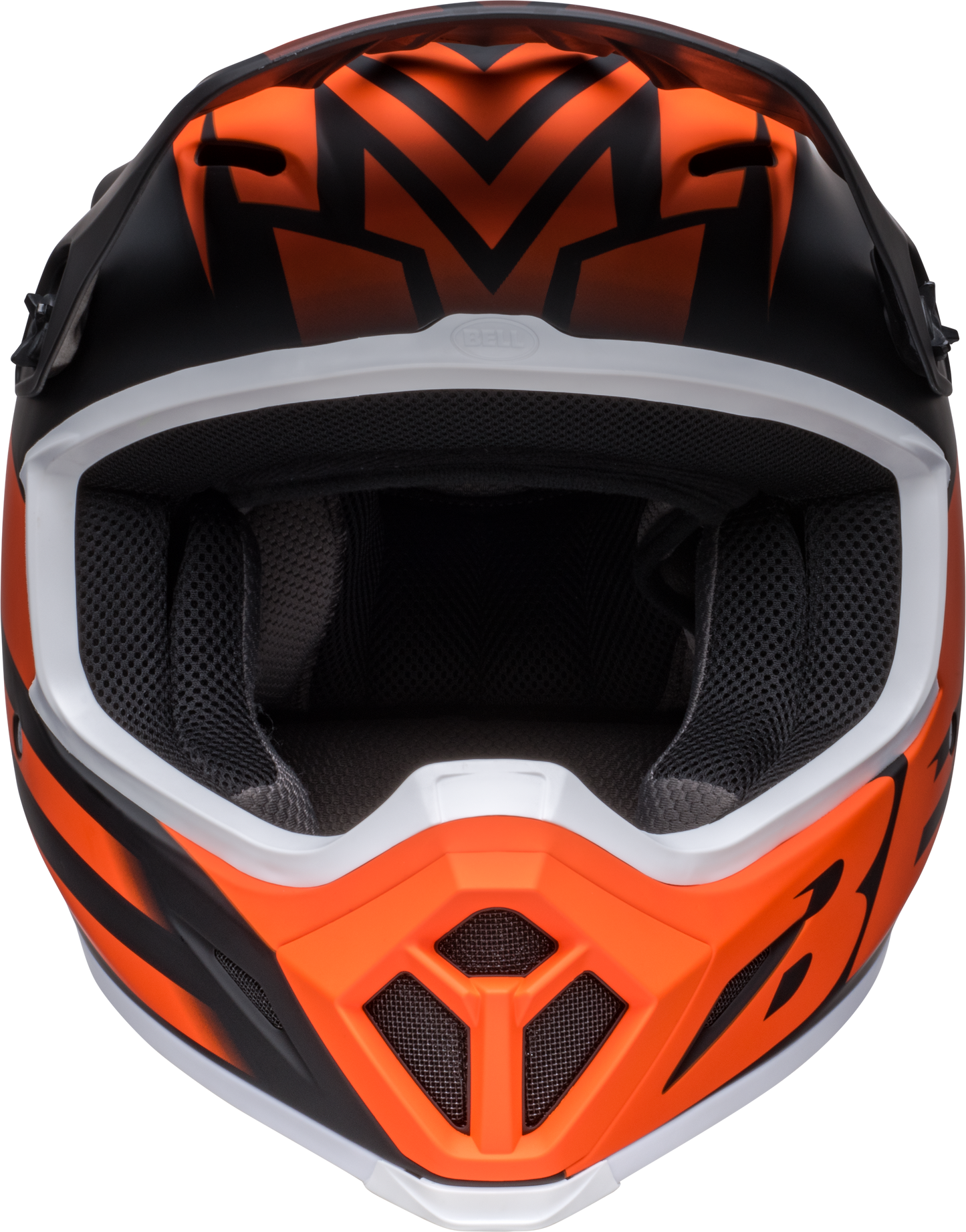 BELL 2024 MX-9 MIPS DISRUPT MATTE BLACK/ORANGE HELMET