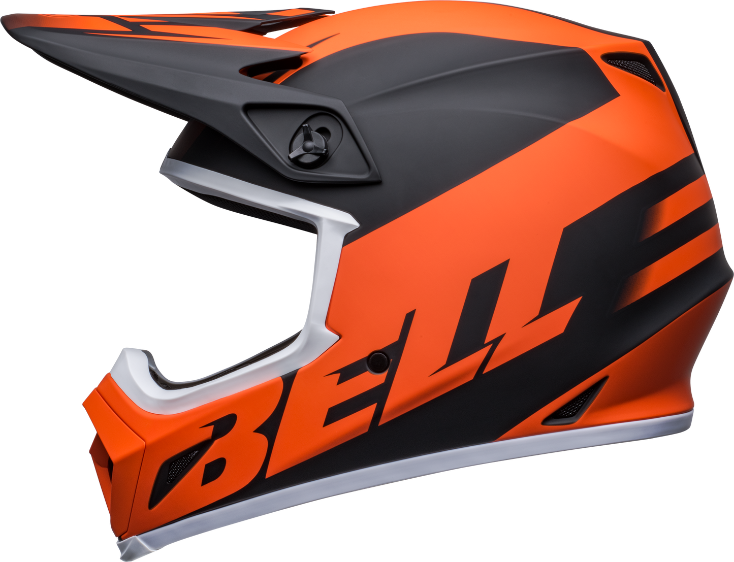 BELL 2024 MX-9 MIPS DISRUPT MATTE BLACK/ORANGE HELMET