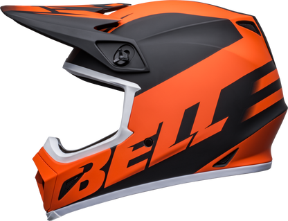 BELL 2024 MX-9 MIPS DISRUPT MATTE BLACK/ORANGE HELMET