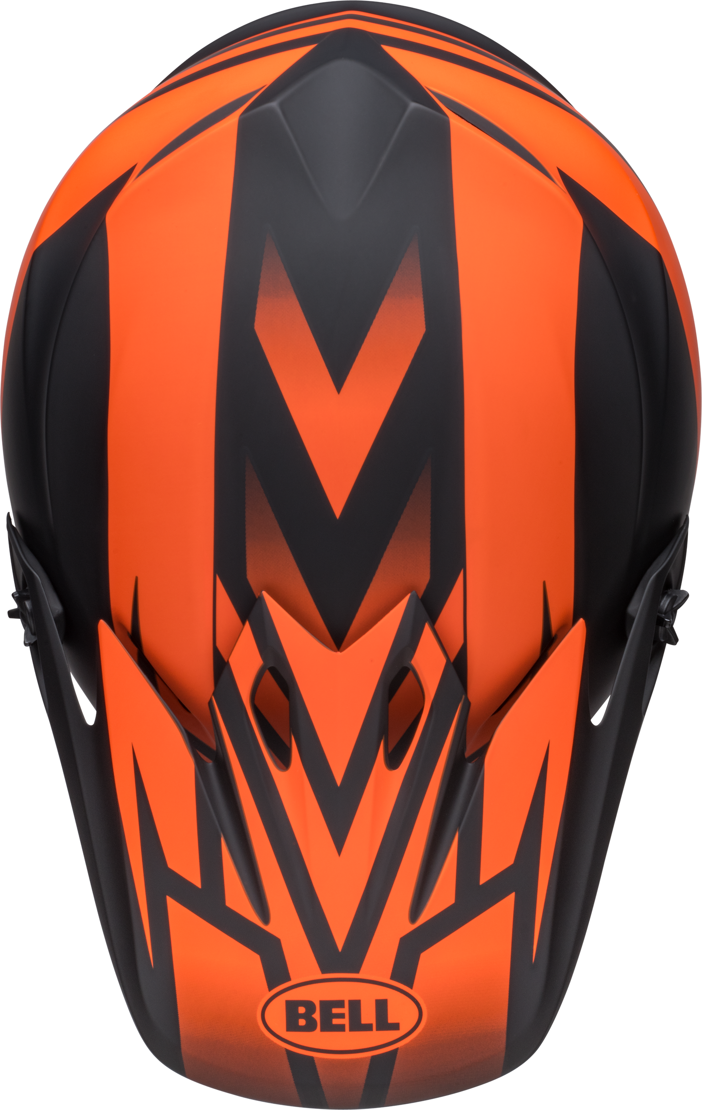 BELL 2024 MX-9 MIPS DISRUPT MATTE BLACK/ORANGE HELMET