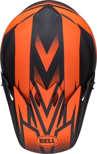 BELL 2024 MX-9 MIPS DISRUPT MATTE BLACK/ORANGE HELMET