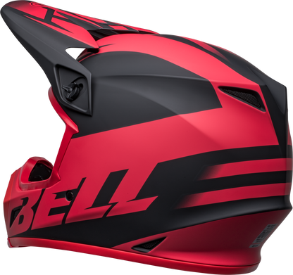 BELL 2024 MX-9 MIPS DISRUPT MATTE BLACK/RED HELMET