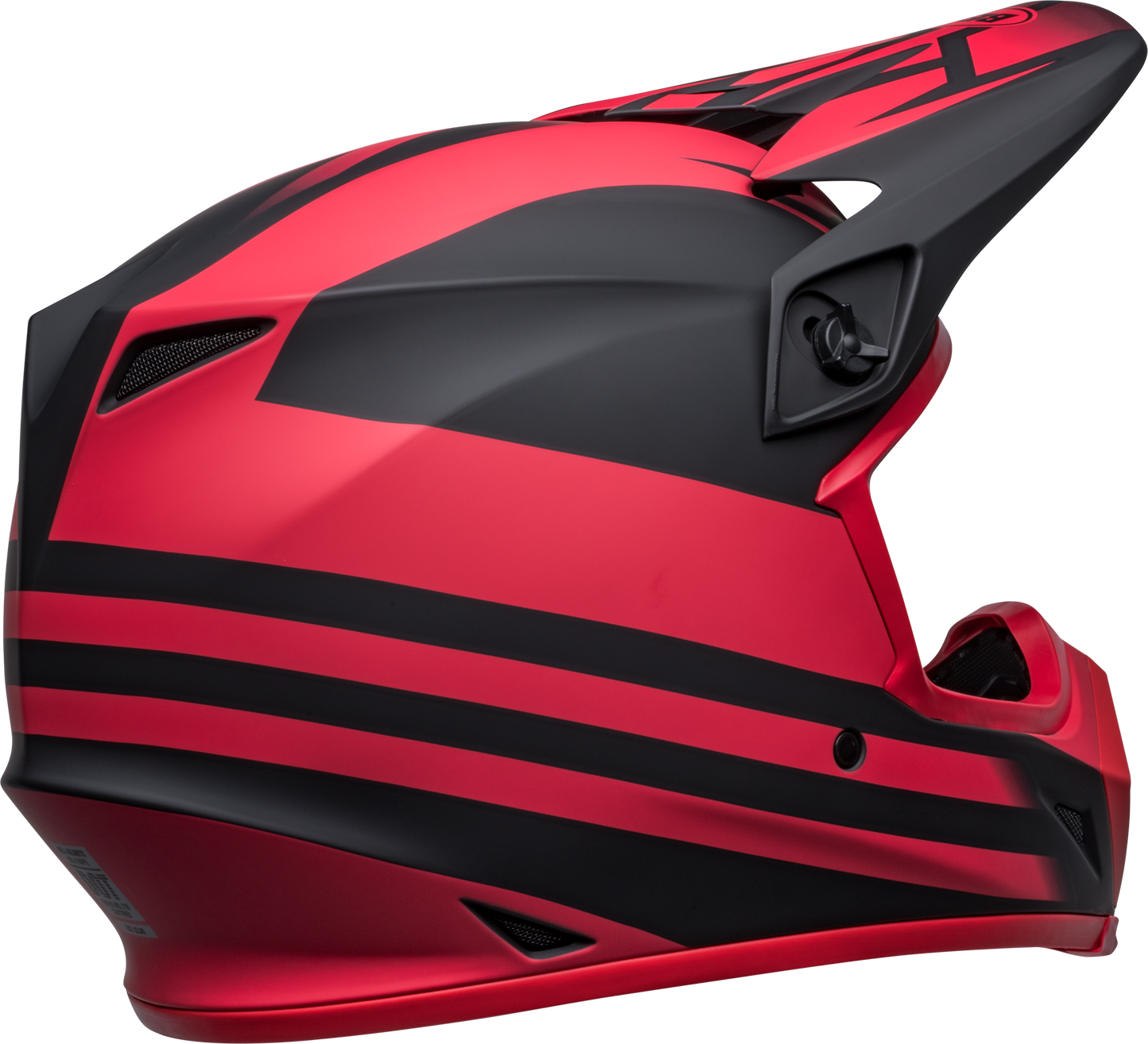 BELL 2024 MX-9 MIPS DISRUPT MATTE BLACK/RED HELMET