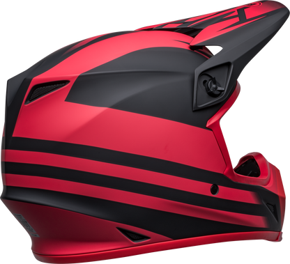 BELL 2024 MX-9 MIPS DISRUPT MATTE BLACK/RED HELMET