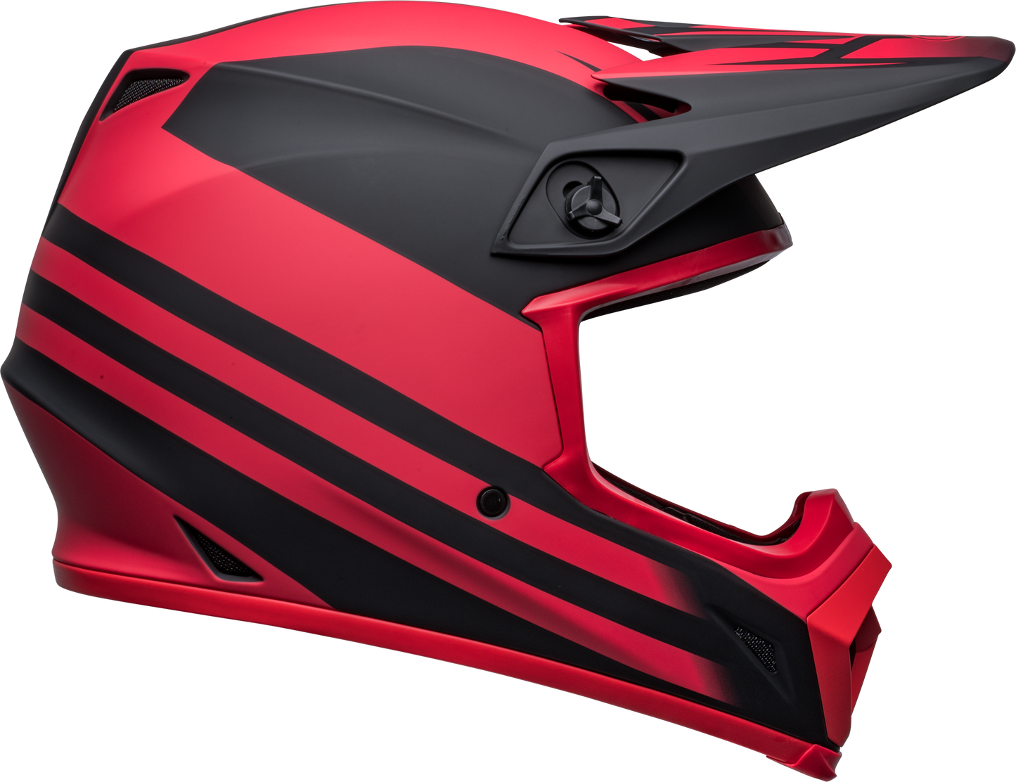 BELL 2024 MX-9 MIPS DISRUPT MATTE BLACK/RED HELMET