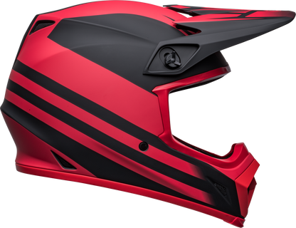 BELL 2024 MX-9 MIPS DISRUPT MATTE BLACK/RED HELMET