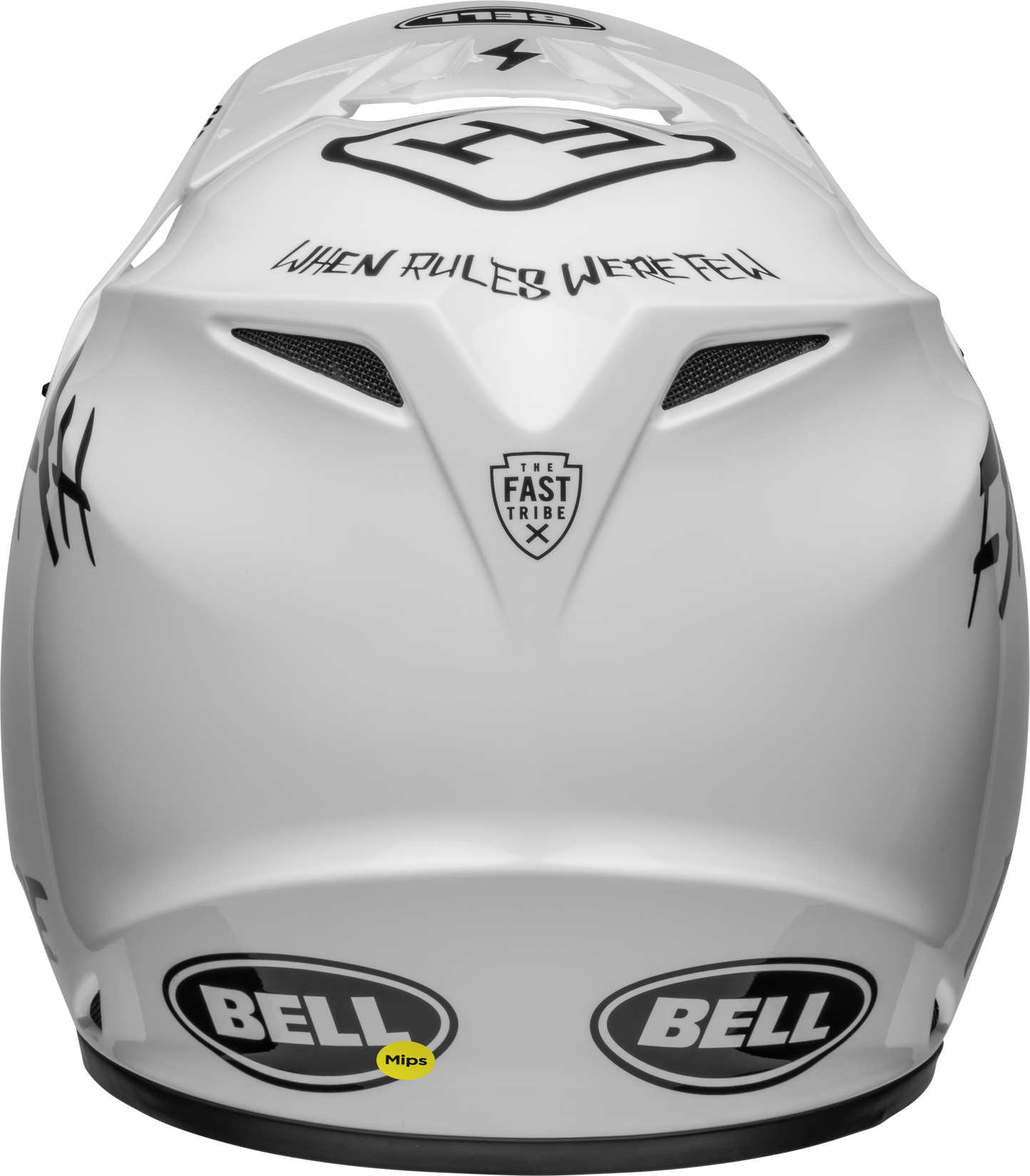 BELL MX-9 MIPS FASTHOUSE WHITE/BLACK HELMET