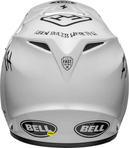 BELL MX-9 MIPS FASTHOUSE WHITE/BLACK HELMET