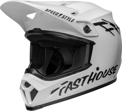 BELL MX-9 MIPS FASTHOUSE WHITE/BLACK HELMET