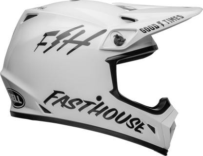 BELL MX-9 MIPS FASTHOUSE WHITE/BLACK HELMET