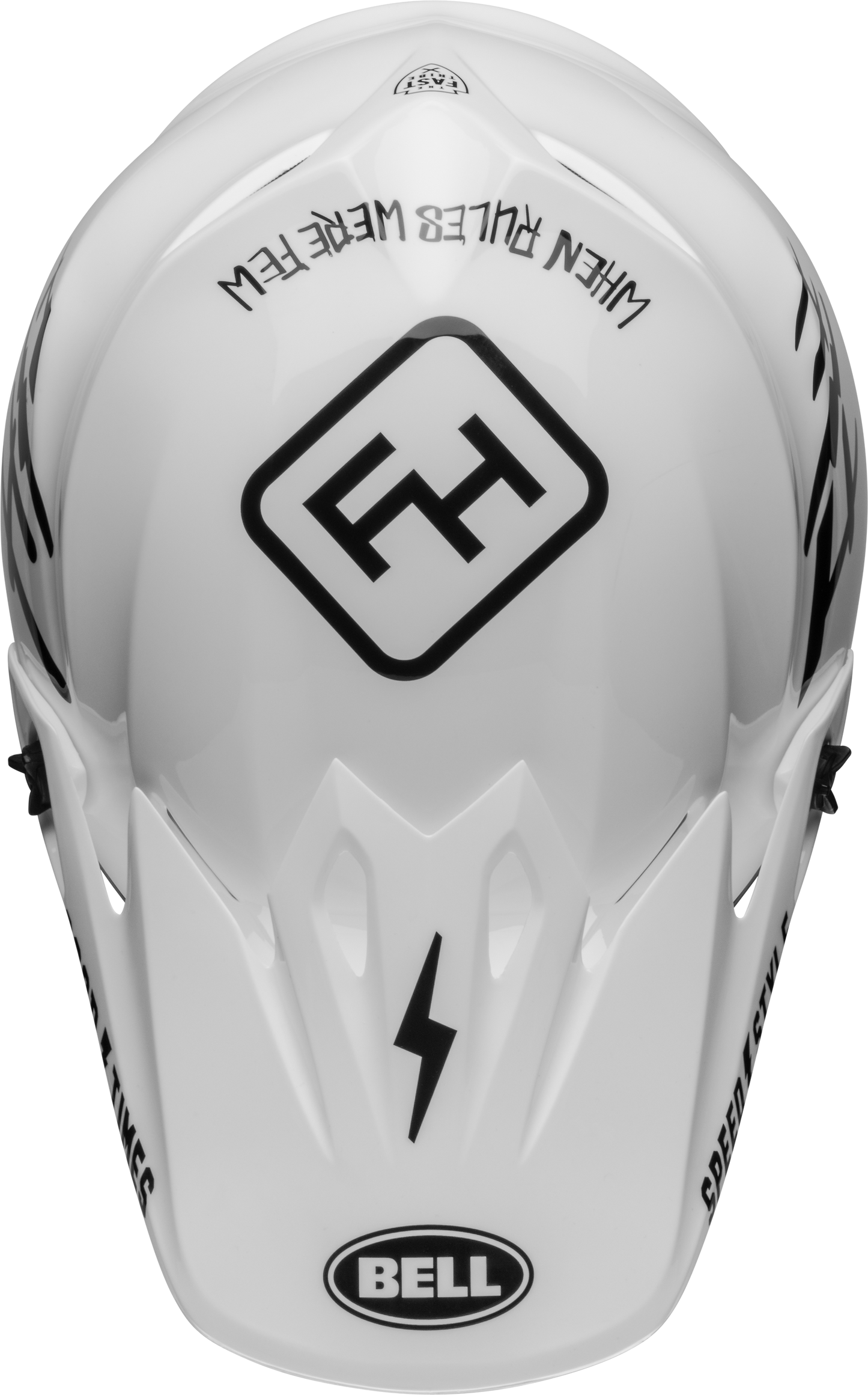 BELL MX-9 MIPS FASTHOUSE WHITE/BLACK HELMET