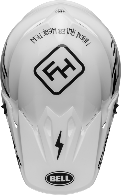 BELL MX-9 MIPS FASTHOUSE WHITE/BLACK HELMET