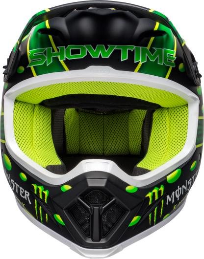 BELL LE MX-9 MIPS MCGRATH SHOWTIME REPLICA MATTE BLACK/GREEN HELMET