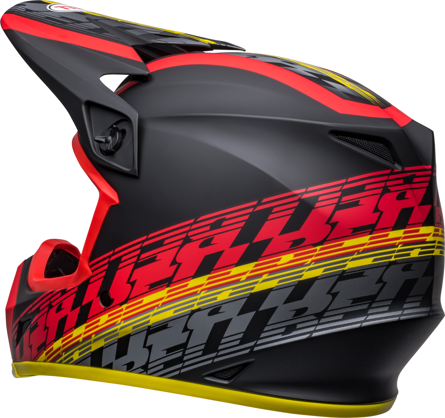 BELL 2024 MX-9 MIPS OFFSET MATTE BLACK/RED HELMET