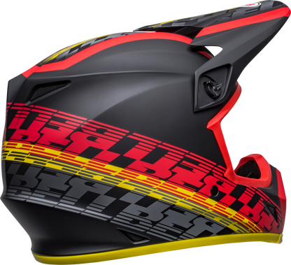 BELL 2024 MX-9 MIPS OFFSET MATTE BLACK/RED HELMET