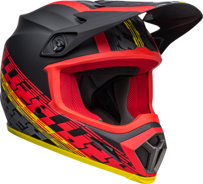 BELL 2024 MX-9 MIPS OFFSET MATTE BLACK/RED HELMET