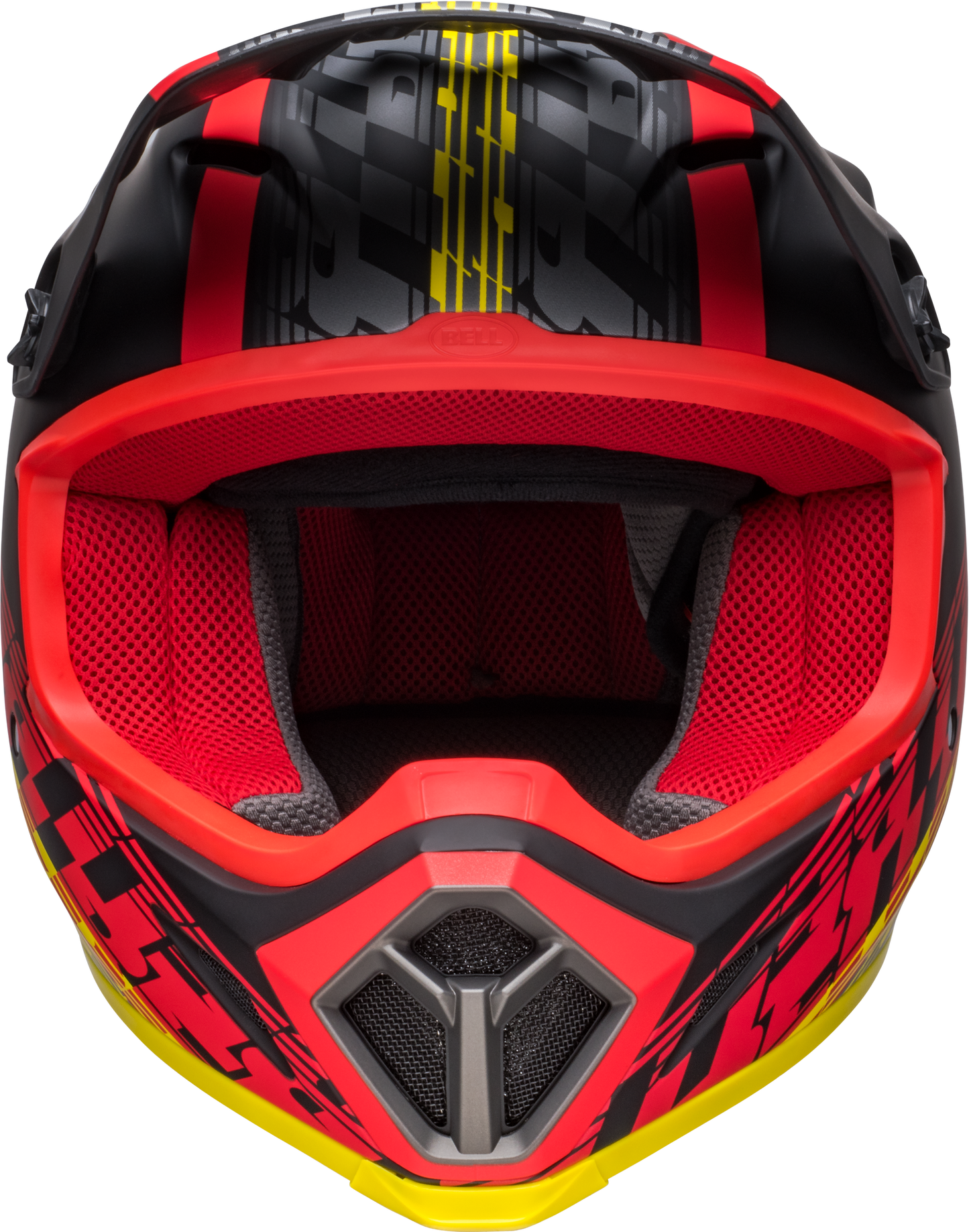 BELL 2024 MX-9 MIPS OFFSET MATTE BLACK/RED HELMET