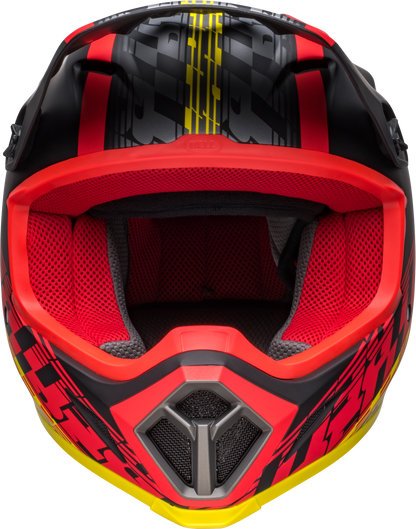 BELL 2024 MX-9 MIPS OFFSET MATTE BLACK/RED HELMET