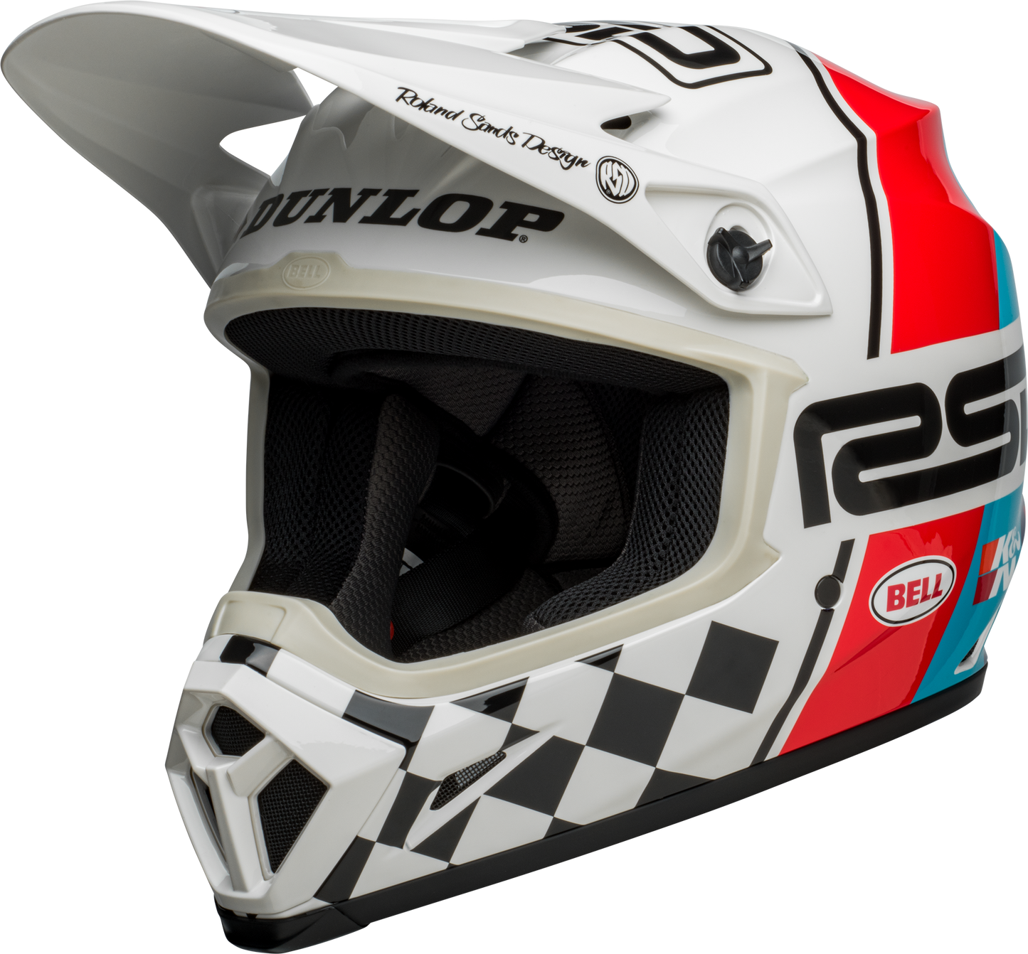 BELL 2024 MX-9 MIPS RSD THE RALLY BLACK/WHITE HELMET