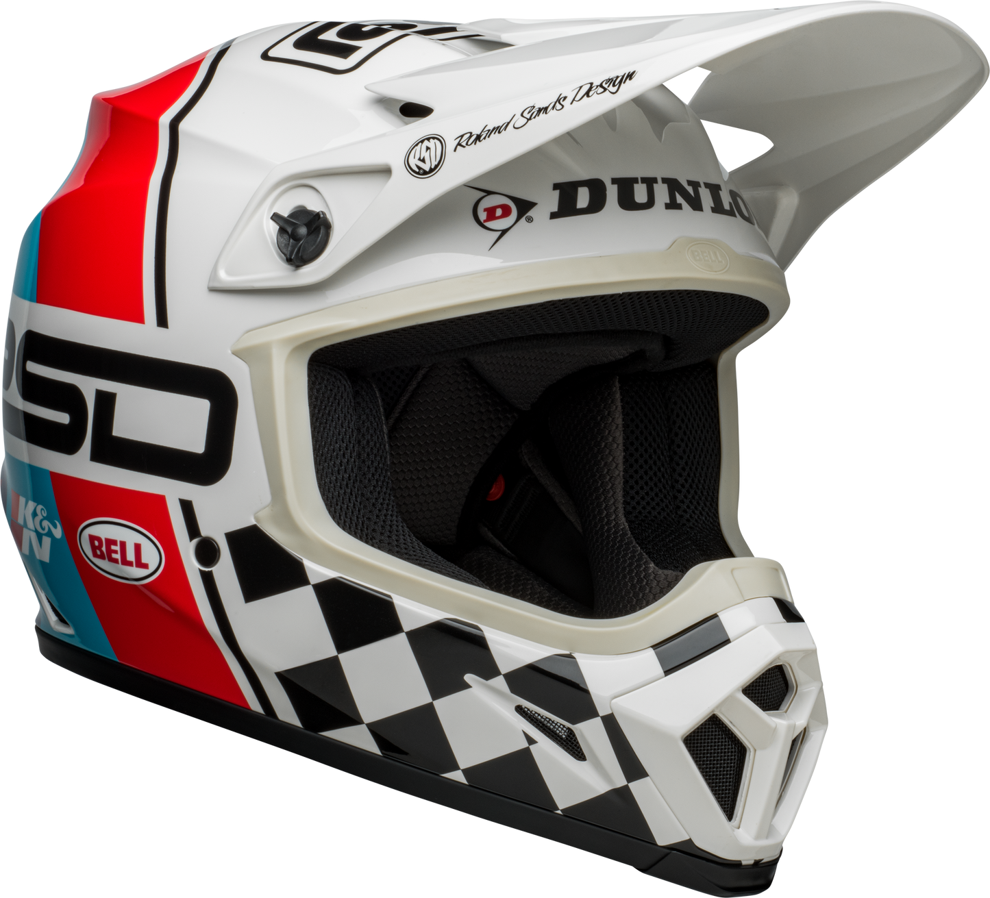 BELL 2024 MX-9 MIPS RSD THE RALLY BLACK/WHITE HELMET