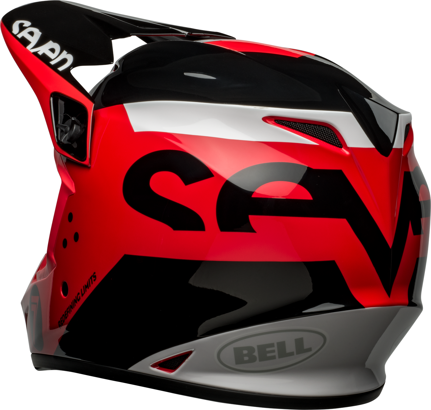 BELL MX-9 MIPS SEVEN PHASER RED/BLACK HELMET