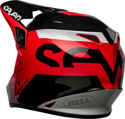 BELL MX-9 MIPS SEVEN PHASER RED/BLACK HELMET