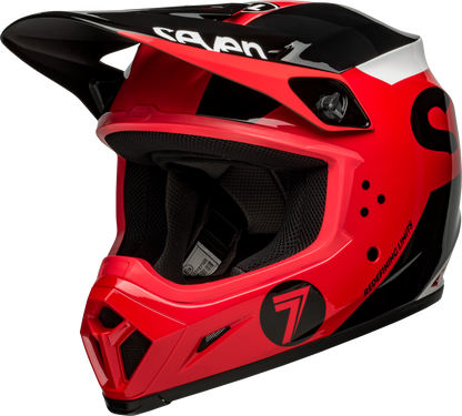 BELL MX-9 MIPS SEVEN PHASER RED/BLACK HELMET