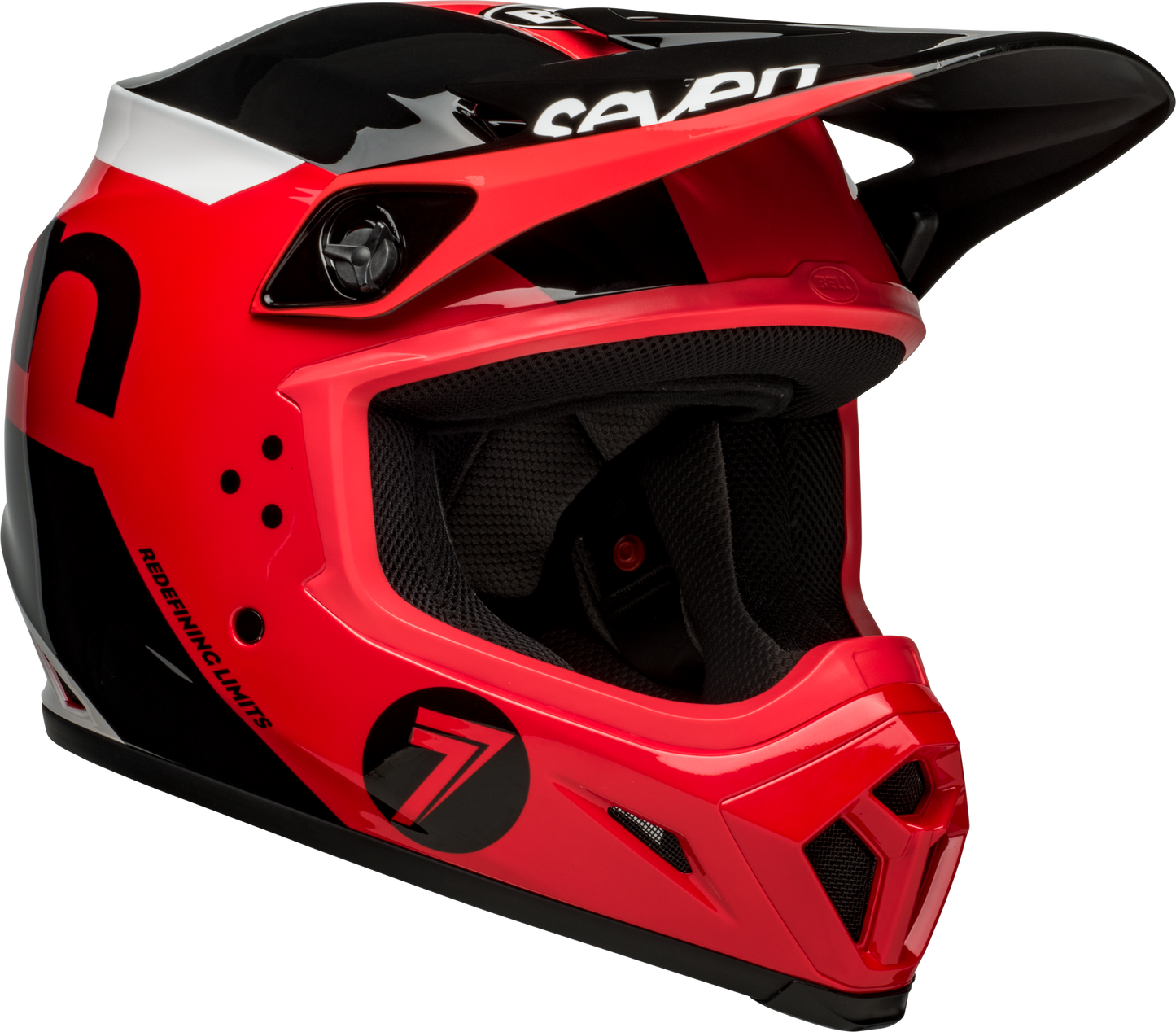 BELL MX-9 MIPS SEVEN PHASER RED/BLACK HELMET