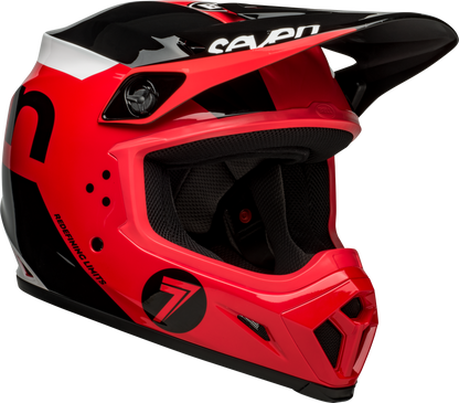 BELL MX-9 MIPS SEVEN PHASER RED/BLACK HELMET