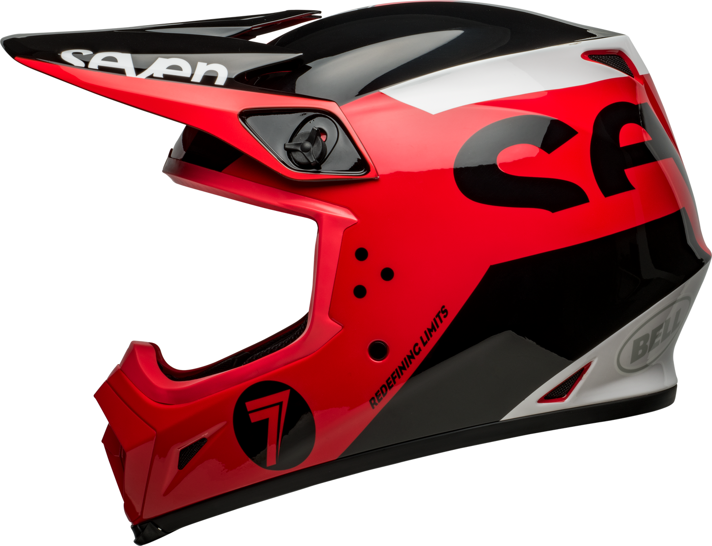 BELL MX-9 MIPS SEVEN PHASER RED/BLACK HELMET