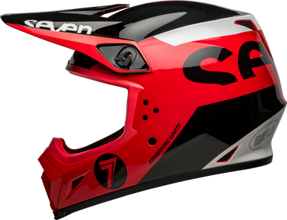 BELL MX-9 MIPS SEVEN PHASER RED/BLACK HELMET