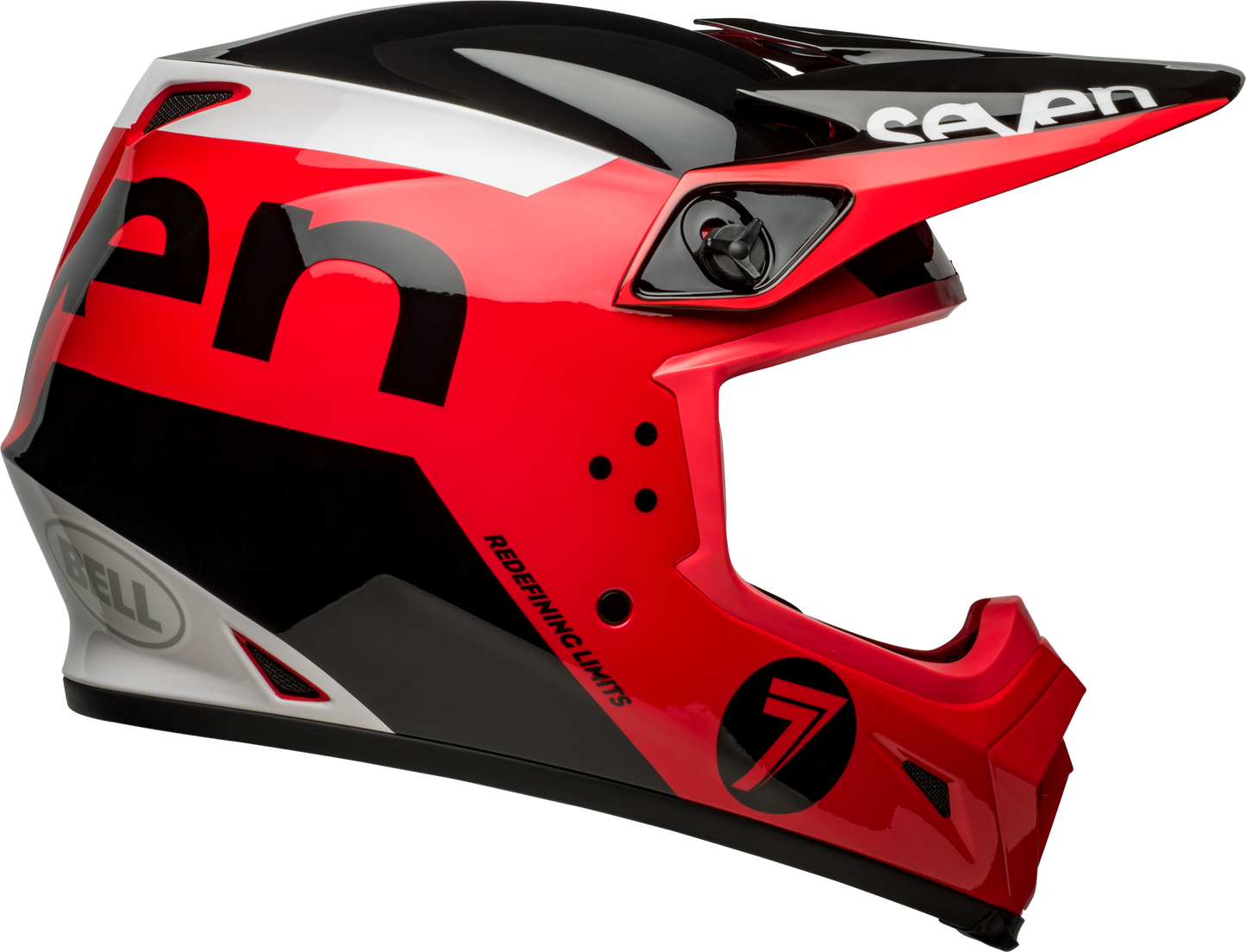 BELL MX-9 MIPS SEVEN PHASER RED/BLACK HELMET