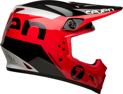 BELL MX-9 MIPS SEVEN PHASER RED/BLACK HELMET