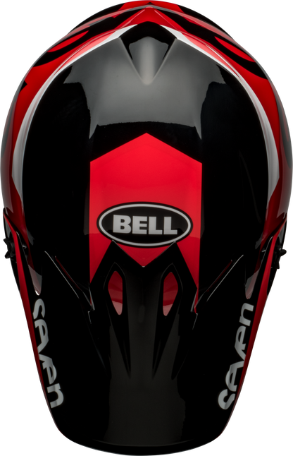 BELL MX-9 MIPS SEVEN PHASER RED/BLACK HELMET