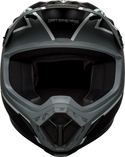 BELL 2024 MX-9 MIPS TWITCH MATTE BLACK/GREY/WHITE HELMET